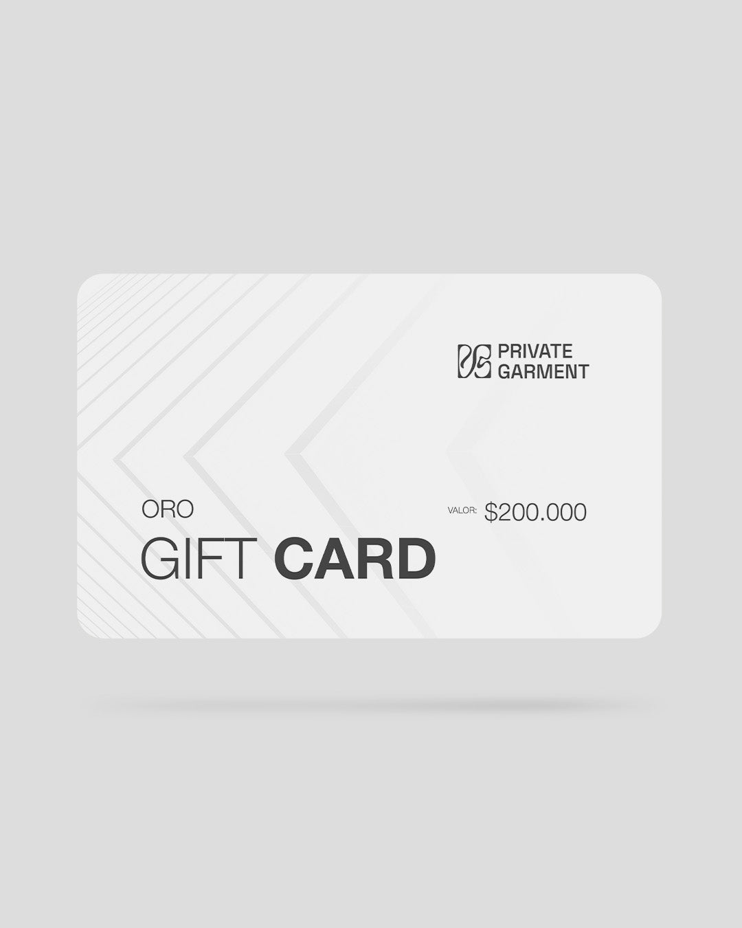 Gift Card - Private Garment